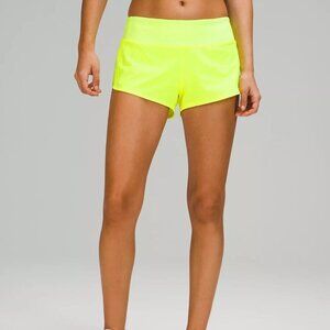 Lululemon Speed Up Shorts Highlight Yellow 6